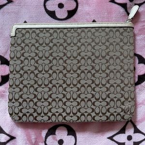 NWOT Original Coach iPad Cover.  Tablet Case